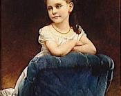 Portrait de mademoiselle Franchetti - 莱昂·博纳特